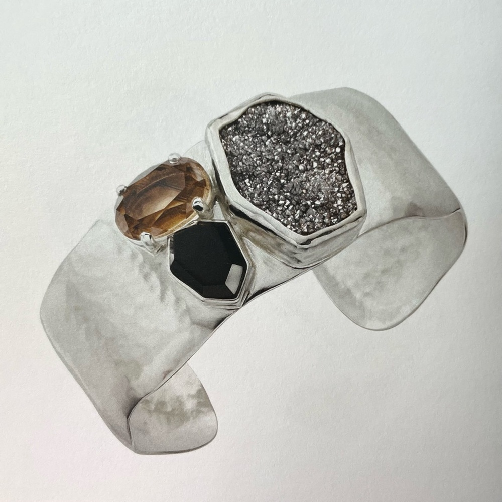 Silpada Crystal Cave Cuff